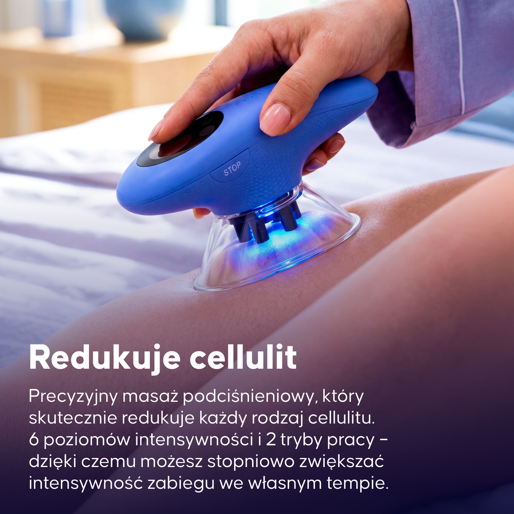 Inteligentna elektryczna bańka antycellulitowa