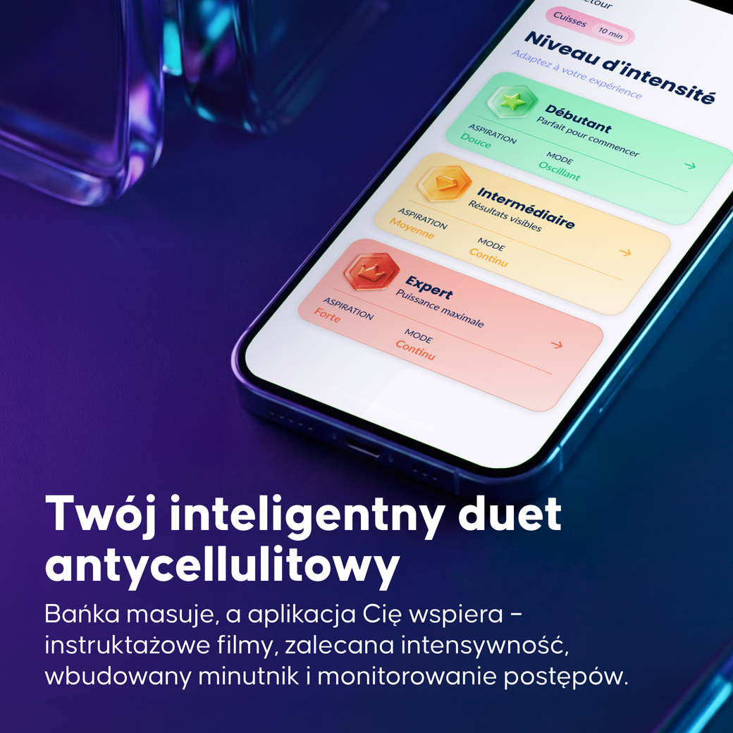 Inteligentna elektryczna bańka antycellulitowa - 4