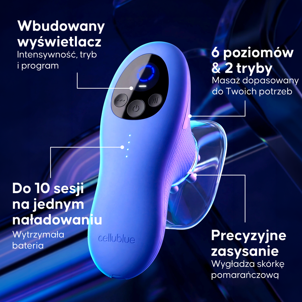 Inteligentna elektryczna bańka antycellulitowa - 2