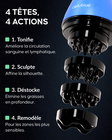 Appareil minceur Cellublue en action sur le ventre