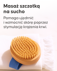Zestaw szczotka do masażu na sucho Cellublue w opakowaniu
