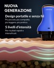 Applicazione del dispositivo anticellulite Cellublue su pancia e fianchi