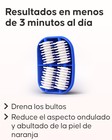 Técnica de uso del masajeador Cellublue en piernas