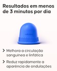 Ventosa CellCup aplicada nas coxas para redução de celulite