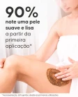 Esfoliante estrias Cellublue aplicação na pele