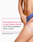Kryo gel Cellublue na stehna detail textury gelu
