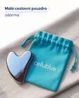 Kovová Gua Sha Cellublue aplikace na kontury obličeje