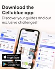 CellRoller anti-cellulite massager application on legs