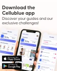 CellRoller anti-cellulite massager application on legs