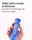 Pastille effervescente Cellublue qui se dissout dans un verre d'eau - 2