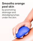CellRoller massager patented drainage design close-up