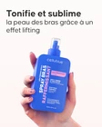 Étape application spray raffermissant zone des bras