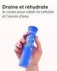 Dissolution de la pastille effervescente Cellublue vue détail