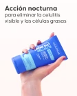 Textura de la crema de noche anticelulítica Cellublue