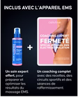 Avant après utilisation appareil EMS corps Cellublue