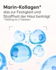 Kollagen Brausetabletten Anwendung Wasser einwerfen und auflösen