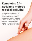 Aplikacja pianki antycellulitowej na uda i brzuch