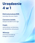 Aplikacja urządzenia EMS Cellublue na linię żuchwy
