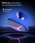 Appareil EMS Cellublue séance électrostimulation sur les fessiers