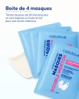 Résultat masque double menton Cellublue avant après utilisation