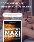 Slider guide cheat meals Cellublue ingrédients et bienfaits