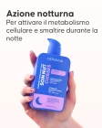 Applicazione crema snellente notte sulle cosce