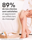 Étape 3 routine minceur massage avec brume Cellublue