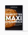 Slider guide cheat meals Cellublue présentation des recettes