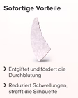Cellublue Gua Sha Körper Massage gegen Cellulite am Bauch