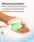 Aplikacja pianki wyszczuplającej Cellublue na uda