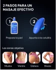 Efecto aspiración de la ventosa eléctrica sobre la piel