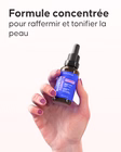 Application du Booster Fermeté mélangé à une crème visage