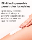 Contenido del pack antiestrías Cellublue aceite y crema reparadora