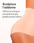 Guaina snellente Cellublue dettaglio compressione mirata