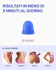 Massaggio palper-rouler con ventosa anticellulite CellCup