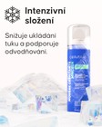 Aplikace zeštíhlující pěny Cellublue na pokožku