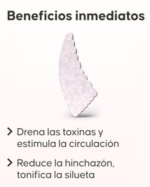 Masaje anticelulítico con Gua Sha Cellublue en el vientre