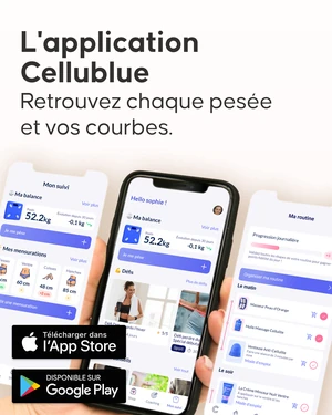 Utilisation de la balance connectée Cellublue au quotidien - 6