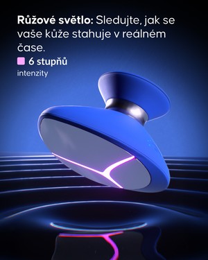 Zpevňující EMS přístroj Cellublue výsledky na pokožce