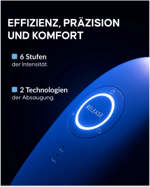 Cellublue Anti-Cellulite Gerät verschiedene Intensitätsstufen