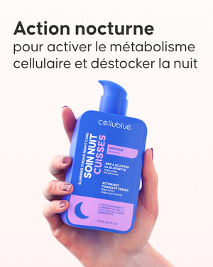 Slider 2 crème minceur nuit cuisses application massage