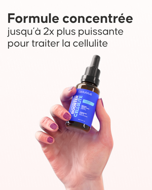 Mode emploi du Booster Concentré Anti-Cellulite Cellublue