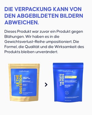 Cellublue Abnehm Tee Lifestyle Anwendung im Alltag