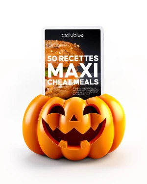 Coffret maman bébé Cellublue incluant le guide recettes
