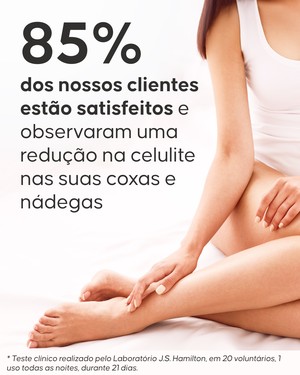 Massajador pele de laranja incluído no método Cellublue
