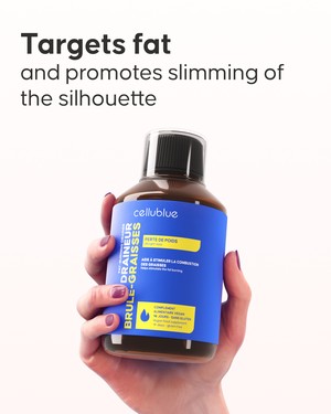 Fat-Burning Drainer by Cellublue active plant ingredients detail