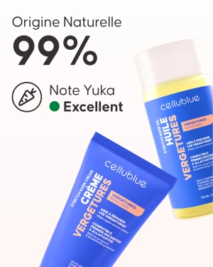 Efficacité prouvée kit anti-vergetures Cellublue témoignages