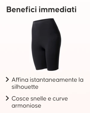 Shorty modellante Cellublue dettaglio compressione intelligente