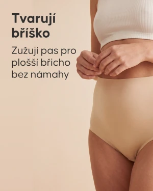 Zeštíhlující pás Cellublue detail materiálu a střihu - 2