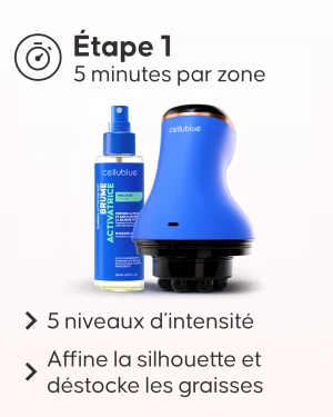 Pack Expert Minceur Cellublue avec appareil minceur sans fil - 4